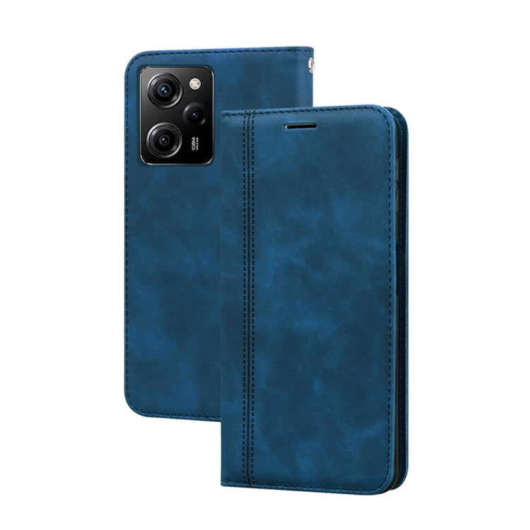 Frosted Business Magnetic Horizontal Flip PU Phone Case, For Xiaomi Redmi Note 12 5G Global/Poco X5, For Xiaomi Poco M4 5G/Poco M5/Redmi Note 11R, For Xiaomi Poco C40, For Xiaomi Redmi 10A 4G