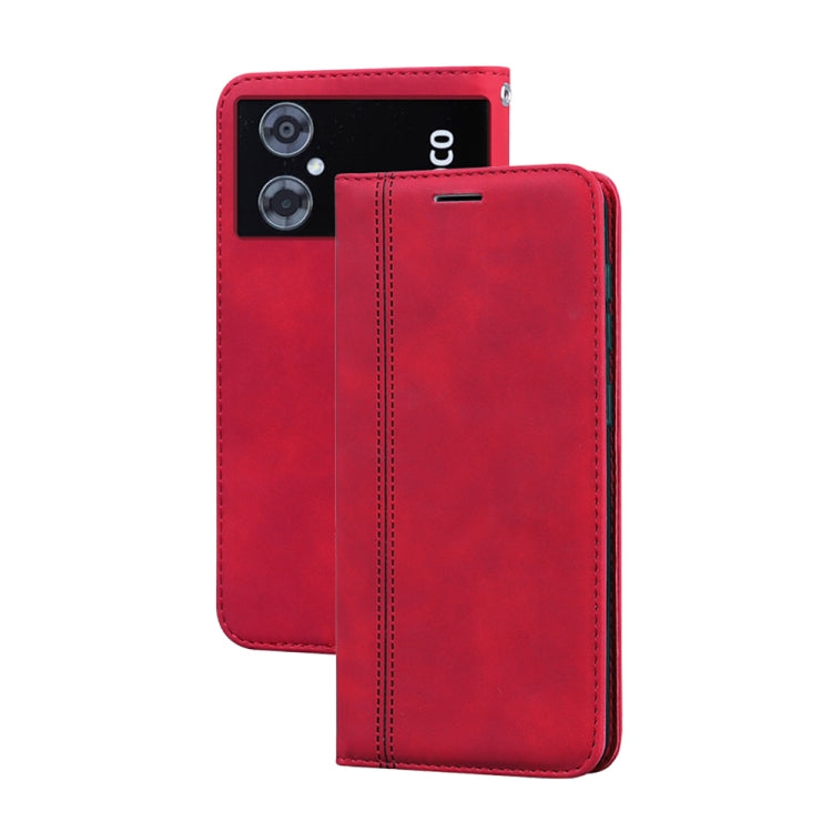 Frosted Business Magnetic Horizontal Flip PU Phone Case, For Xiaomi Redmi Note 12 5G Global/Poco X5, For Xiaomi Poco M4 5G/Poco M5/Redmi Note 11R, For Xiaomi Poco C40, For Xiaomi Redmi 10A 4G
