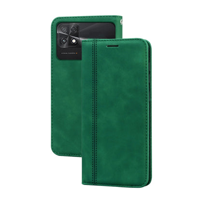 Frosted Business Magnetic Horizontal Flip PU Phone Case, For Xiaomi Redmi Note 12 5G Global/Poco X5, For Xiaomi Poco M4 5G/Poco M5/Redmi Note 11R, For Xiaomi Poco C40, For Xiaomi Redmi 10A 4G