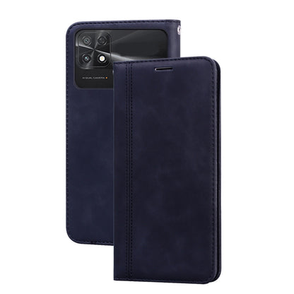 Frosted Business Magnetic Horizontal Flip PU Phone Case, For Xiaomi Redmi Note 12 5G Global/Poco X5, For Xiaomi Poco M4 5G/Poco M5/Redmi Note 11R, For Xiaomi Poco C40, For Xiaomi Redmi 10A 4G