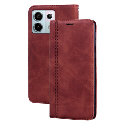 Frosted Business Magnetic Horizontal Flip PU Phone Case, For Xiaomi Redmi A3, For Xiaomi Redmi Note 13 Pro 4G, For Xiaomi Redmi Note 13 4G, For Xiaomi Redmi Note 13  5G