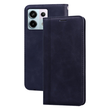 Frosted Business Magnetic Horizontal Flip PU Phone Case, For Xiaomi Redmi A3, For Xiaomi Redmi Note 13 Pro 4G, For Xiaomi Redmi Note 13 4G, For Xiaomi Redmi Note 13  5G
