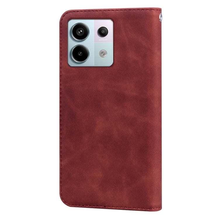 Frosted Business Magnetic Horizontal Flip PU Phone Case, For Xiaomi Redmi Note 13 Pro 5G, For Xiaomi Redmi A1/A2, For Xiaomi Redmi 12C/11A 4G Global/Poco C55, For Xiaomi Redmi Note 12 Pro Speed/Poco X5 Pro 5G