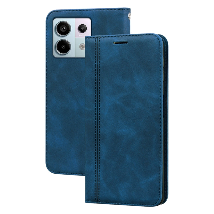 Frosted Business Magnetic Horizontal Flip PU Phone Case, For Xiaomi Redmi Note 13 Pro 5G, For Xiaomi Redmi A1/A2, For Xiaomi Redmi 12C/11A 4G Global/Poco C55, For Xiaomi Redmi Note 12 Pro Speed/Poco X5 Pro 5G