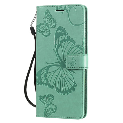 3D Butterflies Embossing Pattern Horizontal Flip Leather Case with Holder & Card Slot & Wallet, For LG V60, For Motorola Moto G Power, For Motorola Moto G8 Power Lite