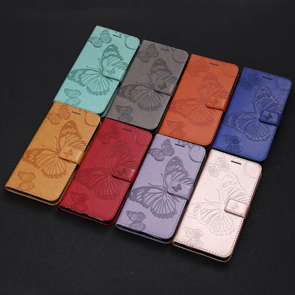 3D Butterflies Embossing Pattern Horizontal Flip Leather Case with Holder & Card Slot & Wallet, For LG V60, For Motorola Moto G Power, For Motorola Moto G8 Power Lite