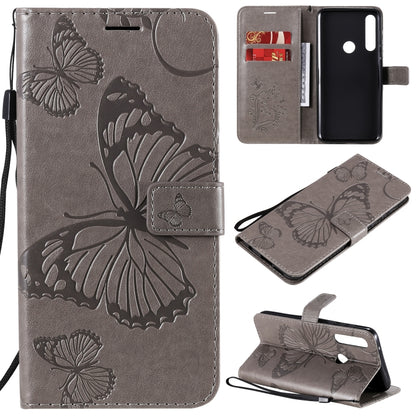3D Butterflies Embossing Pattern Horizontal Flip Leather Case with Holder & Card Slot & Wallet, For LG V60, For Motorola Moto G Power, For Motorola Moto G8 Power Lite
