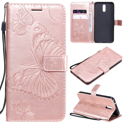 3D Butterflies Embossing Pattern Horizontal Flip Leather Case with Holder & Card Slot & Wallet, For OPPO Realme 6, For Nokia 1.3, For Nokia 2.3