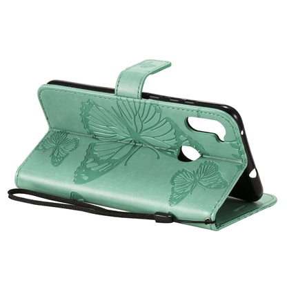 3D Butterflies Embossing Pattern Horizontal Flip Leather Case with Holder & Card Slot & Wallet, For Samsung Galaxy A11, For Samsung Galaxy A21s, For Samsung Galaxy A31