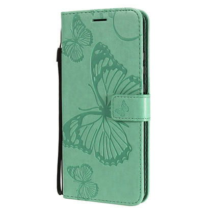 3D Butterflies Embossing Pattern Horizontal Flip Leather Case with Holder & Card Slot & Wallet, For Huawei Y7P / P40 Lite E / Honor 9C, For Huawei P Smart(2020), For Huawei Y5P / Honor 9s