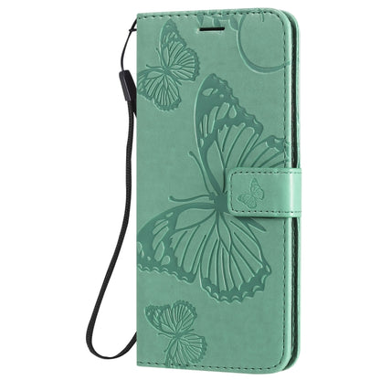 3D Butterflies Embossing Pattern Horizontal Flip Leather Case with Holder & Card Slot & Wallet, For Huawei Honor 30, For Huawei Honor Play 4T Pro