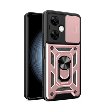 Sliding Camera Cover Design TPU+PC Phone Case, For OnePlus 12R 5G / Ace 3 5G, For OnePlus 12 5G Global, For OnePlus Nord N30 / CE3 Lite