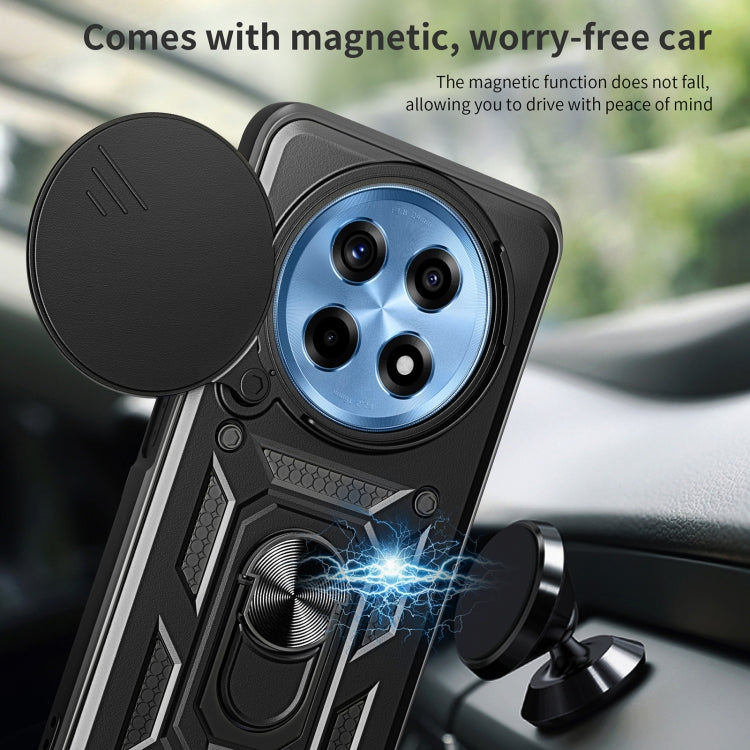 Sliding Camera Cover Design TPU+PC Phone Case, For OnePlus 12R 5G / Ace 3 5G, For OnePlus 12 5G Global, For OnePlus Nord N30 / CE3 Lite