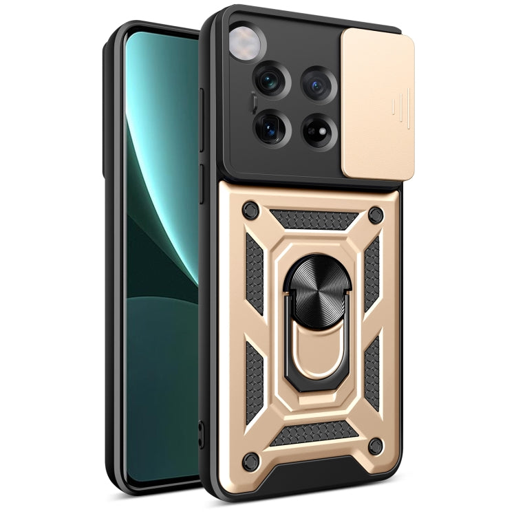 Sliding Camera Cover Design TPU+PC Phone Case, For OnePlus 12R 5G / Ace 3 5G, For OnePlus 12 5G Global, For OnePlus Nord N30 / CE3 Lite