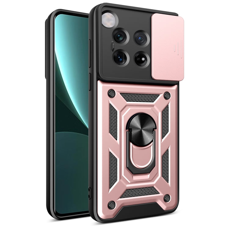 Sliding Camera Cover Design TPU+PC Phone Case, For OnePlus 12R 5G / Ace 3 5G, For OnePlus 12 5G Global, For OnePlus Nord N30 / CE3 Lite