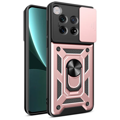 Sliding Camera Cover Design TPU+PC Phone Case, For OnePlus 12R 5G / Ace 3 5G, For OnePlus 12 5G Global, For OnePlus Nord N30 / CE3 Lite
