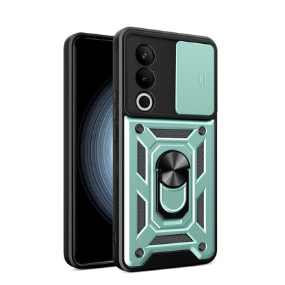 Sliding Camera Cover Design TPU+PC Phone Case, For OnePlus Nord CE4 Lite India, For OnePlus Nord CE4 Lite, For OnePlus Nord CE4 5G Global
