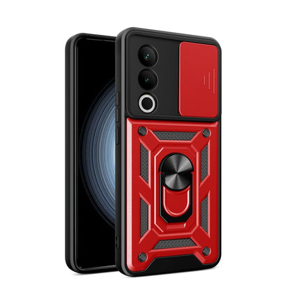 Sliding Camera Cover Design TPU+PC Phone Case, For OnePlus Nord CE4 Lite India, For OnePlus Nord CE4 Lite, For OnePlus Nord CE4 5G Global