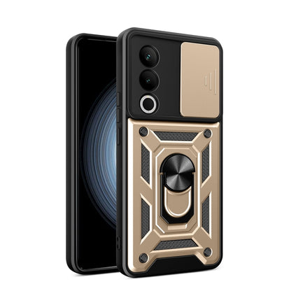 Sliding Camera Cover Design TPU+PC Phone Case, For OnePlus Nord CE4 Lite India, For OnePlus Nord CE4 Lite, For OnePlus Nord CE4 5G Global