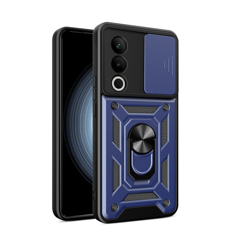 Sliding Camera Cover Design TPU+PC Phone Case, For OnePlus Nord CE4 Lite India, For OnePlus Nord CE4 Lite, For OnePlus Nord CE4 5G Global