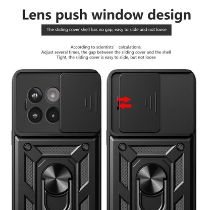 Sliding Camera Cover Design TPU+PC Phone Case, For OnePlus 13R / Ace 5 / Ace 5 Pro 5G, For OnePlus 13, For OnePlus Nord 4