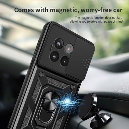Sliding Camera Cover Design TPU+PC Phone Case, For OnePlus 13R / Ace 5 / Ace 5 Pro 5G, For OnePlus 13, For OnePlus Nord 4