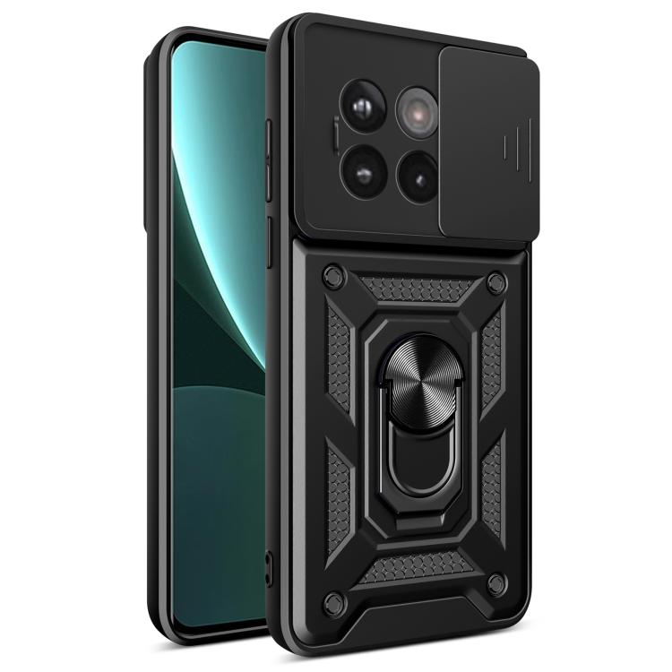 Sliding Camera Cover Design TPU+PC Phone Case, For OnePlus 13R / Ace 5 / Ace 5 Pro 5G, For OnePlus 13, For OnePlus Nord 4