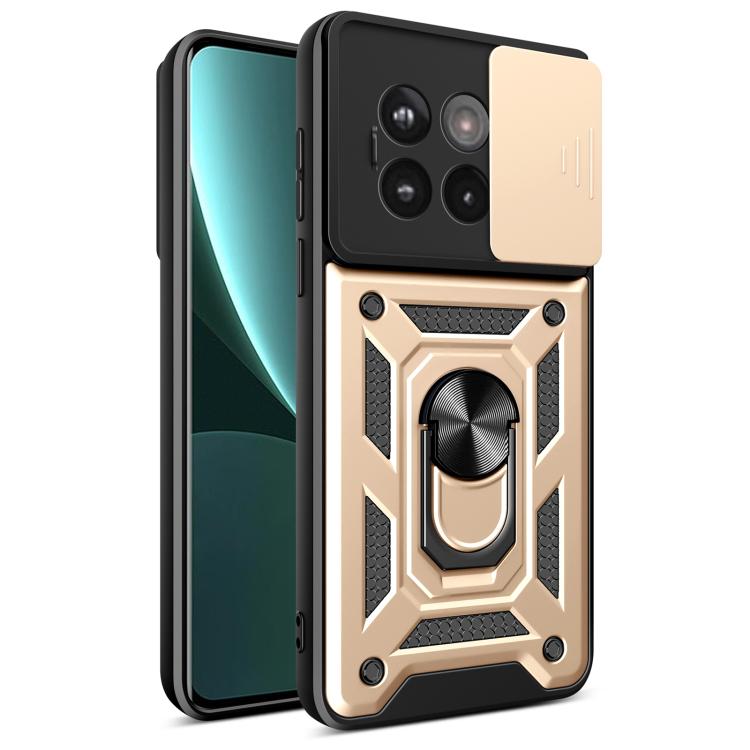Sliding Camera Cover Design TPU+PC Phone Case, For OnePlus 13R / Ace 5 / Ace 5 Pro 5G, For OnePlus 13, For OnePlus Nord 4