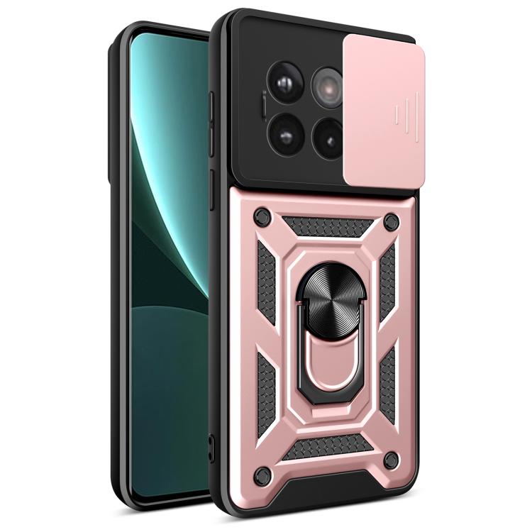 Sliding Camera Cover Design TPU+PC Phone Case, For OnePlus 13R / Ace 5 / Ace 5 Pro 5G, For OnePlus 13, For OnePlus Nord 4