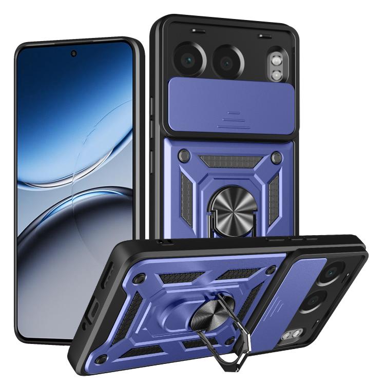 Sliding Camera Cover Design TPU+PC Phone Case, For OnePlus 13R / Ace 5 / Ace 5 Pro 5G, For OnePlus 13, For OnePlus Nord 4