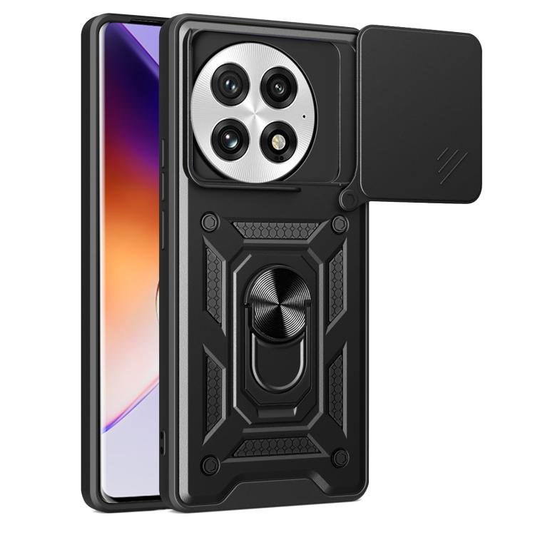 Sliding Camera Cover Design TPU+PC Phone Case, For OnePlus 13R / Ace 5 / Ace 5 Pro 5G, For OnePlus 13, For OnePlus Nord 4