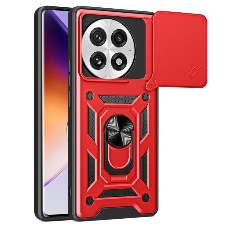 Sliding Camera Cover Design TPU+PC Phone Case, For OnePlus 13R / Ace 5 / Ace 5 Pro 5G, For OnePlus 13, For OnePlus Nord 4