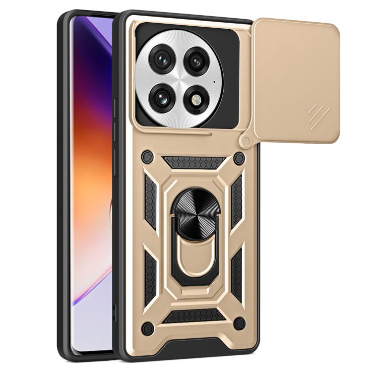 Sliding Camera Cover Design TPU+PC Phone Case, For OnePlus 13R / Ace 5 / Ace 5 Pro 5G, For OnePlus 13, For OnePlus Nord 4