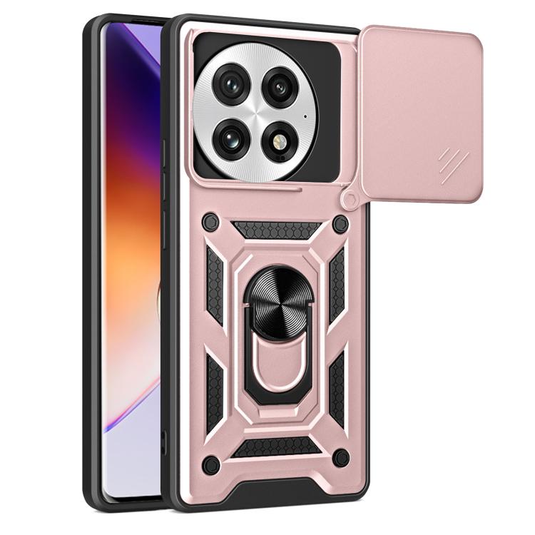 Sliding Camera Cover Design TPU+PC Phone Case, For OnePlus 13R / Ace 5 / Ace 5 Pro 5G, For OnePlus 13, For OnePlus Nord 4