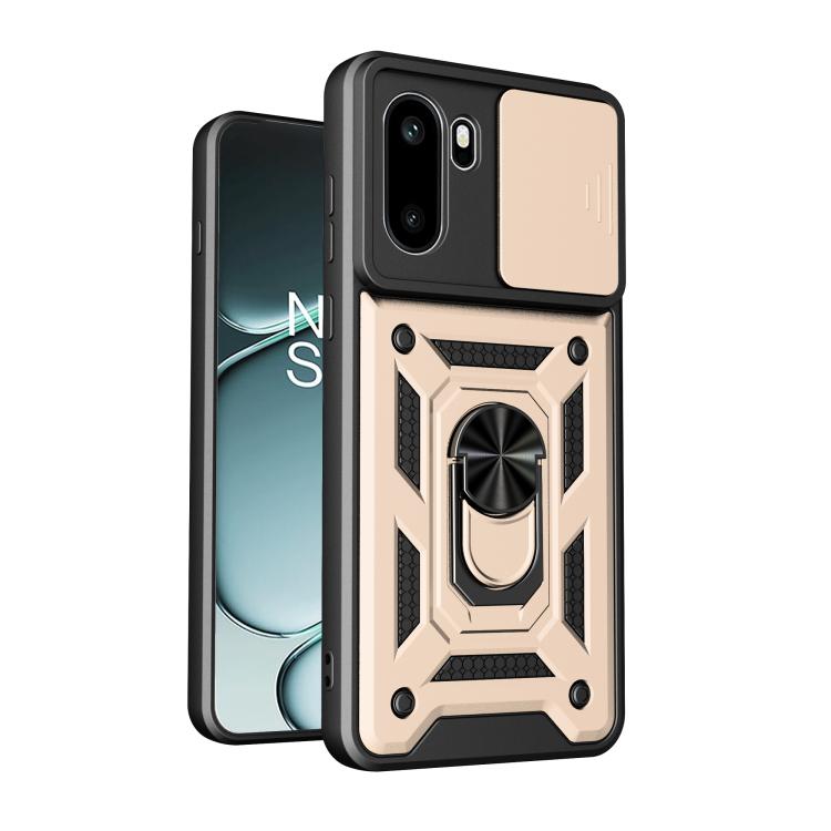 Sliding Camera Cover Design TPU+PC Phone Case, For OnePlus Nord 6 5G, For OnePlus Turbo 6 / Turbo 6V 5G, For OnePlus 15R