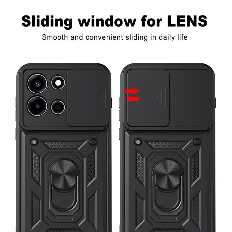 Sliding Camera Cover Design TPU+PC Phone Case, For OnePlus Nord 6 5G, For OnePlus Turbo 6 / Turbo 6V 5G, For OnePlus 15R