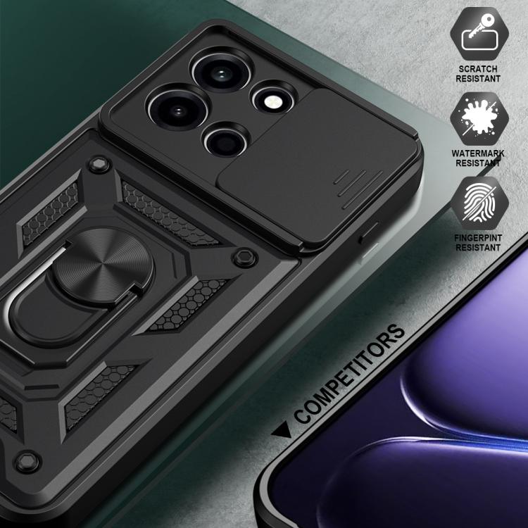 Sliding Camera Cover Design TPU+PC Phone Case, For OnePlus Nord 6 5G, For OnePlus Turbo 6 / Turbo 6V 5G, For OnePlus 15R