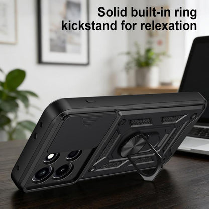 Sliding Camera Cover Design TPU+PC Phone Case, For OnePlus Nord 6 5G, For OnePlus Turbo 6 / Turbo 6V 5G, For OnePlus 15R