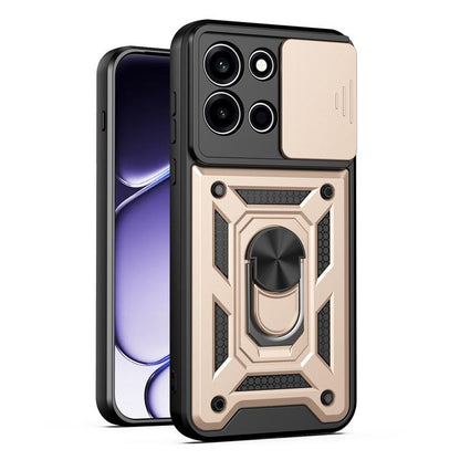Sliding Camera Cover Design TPU+PC Phone Case, For OnePlus Nord 6 5G, For OnePlus Turbo 6 / Turbo 6V 5G, For OnePlus 15R