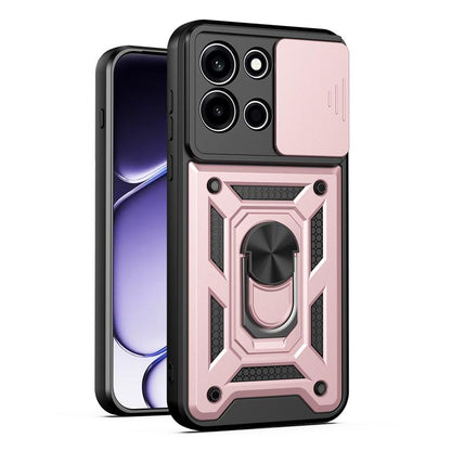 Sliding Camera Cover Design TPU+PC Phone Case, For OnePlus Nord 6 5G, For OnePlus Turbo 6 / Turbo 6V 5G, For OnePlus 15R