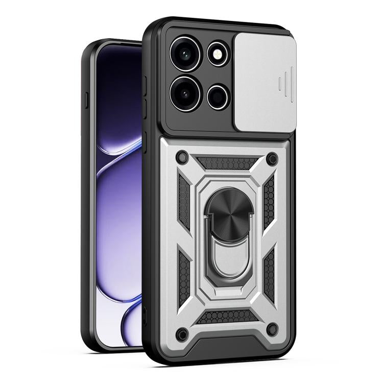 Sliding Camera Cover Design TPU+PC Phone Case, For OnePlus Nord 6 5G, For OnePlus Turbo 6 / Turbo 6V 5G, For OnePlus 15R