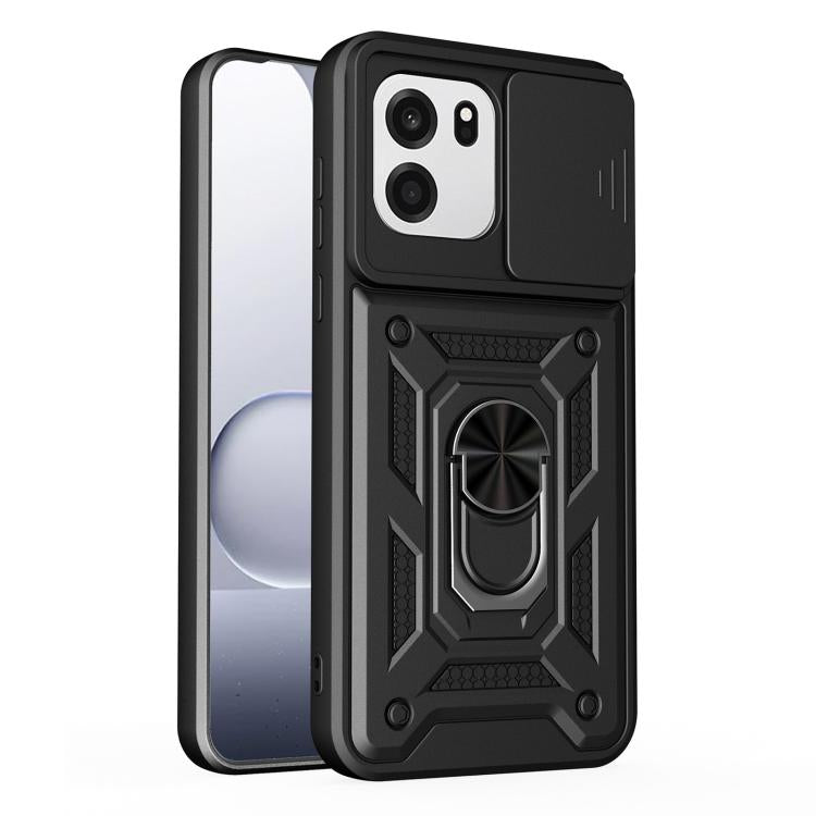 Sliding Camera Cover Design TPU+PC Phone Case, For OnePlus Nord 6 5G, For OnePlus Turbo 6 / Turbo 6V 5G, For OnePlus 15R