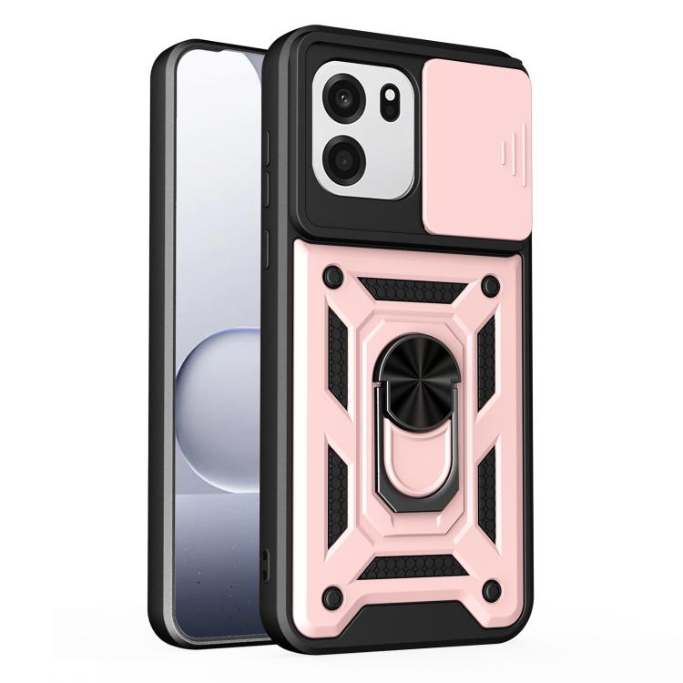 Sliding Camera Cover Design TPU+PC Phone Case, For OnePlus Nord 6 5G, For OnePlus Turbo 6 / Turbo 6V 5G, For OnePlus 15R
