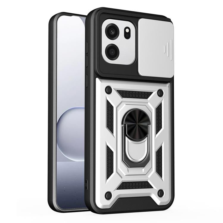 Sliding Camera Cover Design TPU+PC Phone Case, For OnePlus Nord 6 5G, For OnePlus Turbo 6 / Turbo 6V 5G, For OnePlus 15R