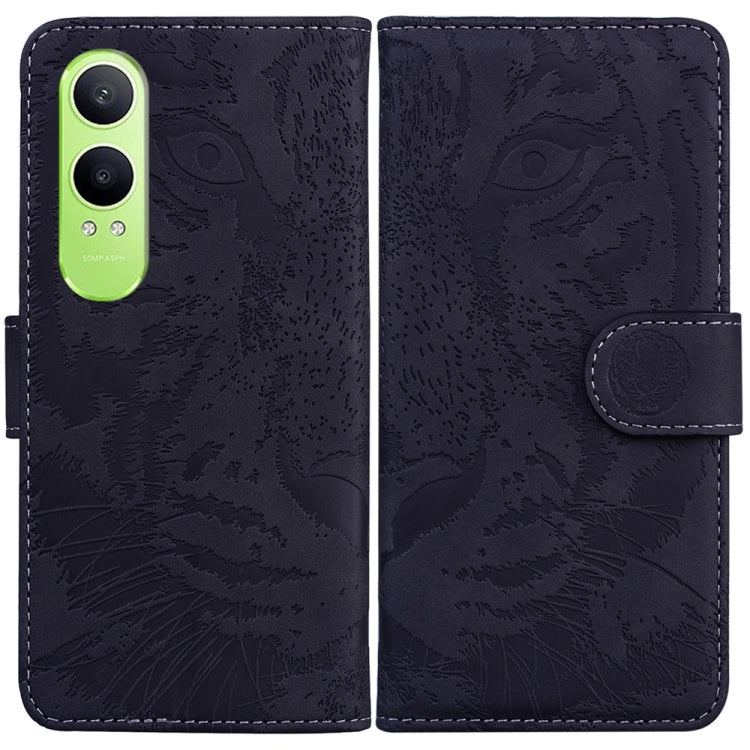 Tiger Embossing Pattern Flip Leather Phone Case, For OPPO Reno12 Pro 5G Global, For OPPO Reno12 5G Global, For OPPO K12x, For OPPO A60 4G