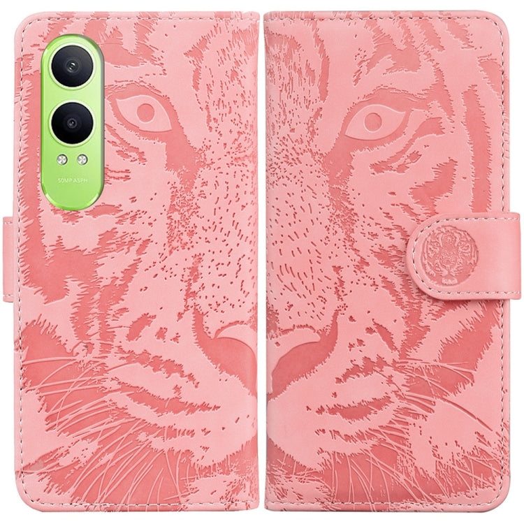 Tiger Embossing Pattern Flip Leather Phone Case, For OPPO Reno12 Pro 5G Global, For OPPO Reno12 5G Global, For OPPO K12x, For OPPO A60 4G