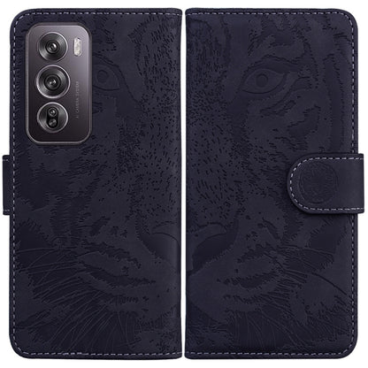 Tiger Embossing Pattern Flip Leather Phone Case, For OPPO Reno12 Pro 5G Global, For OPPO Reno12 5G Global, For OPPO K12x, For OPPO A60 4G