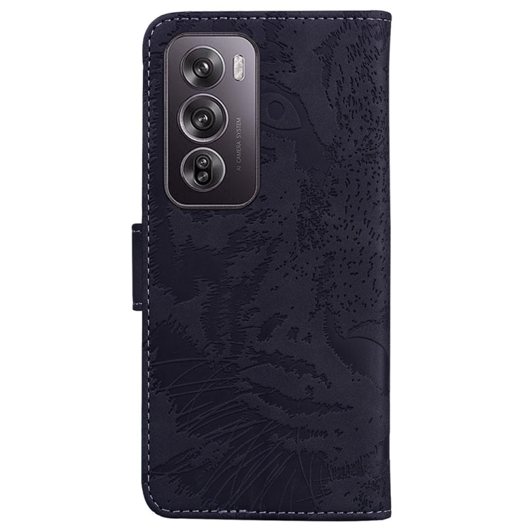 Tiger Embossing Pattern Flip Leather Phone Case, For OPPO Reno12 Pro 5G Global, For OPPO Reno12 5G Global, For OPPO K12x, For OPPO A60 4G