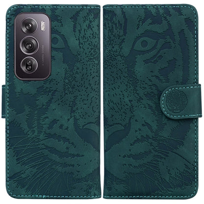 Tiger Embossing Pattern Flip Leather Phone Case, For OPPO Reno12 Pro 5G Global, For OPPO Reno12 5G Global, For OPPO K12x, For OPPO A60 4G