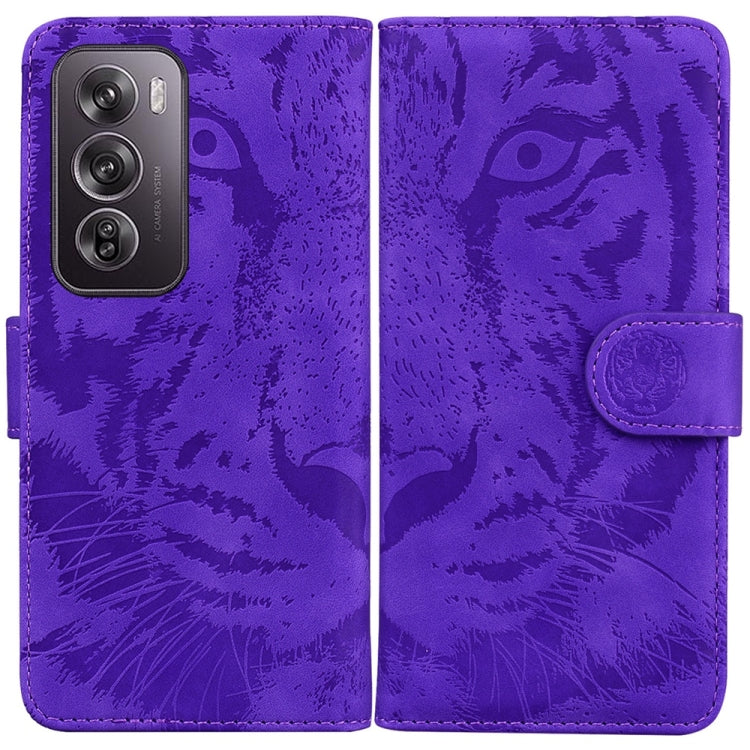 Tiger Embossing Pattern Flip Leather Phone Case, For OPPO Reno12 Pro 5G Global, For OPPO Reno12 5G Global, For OPPO K12x, For OPPO A60 4G